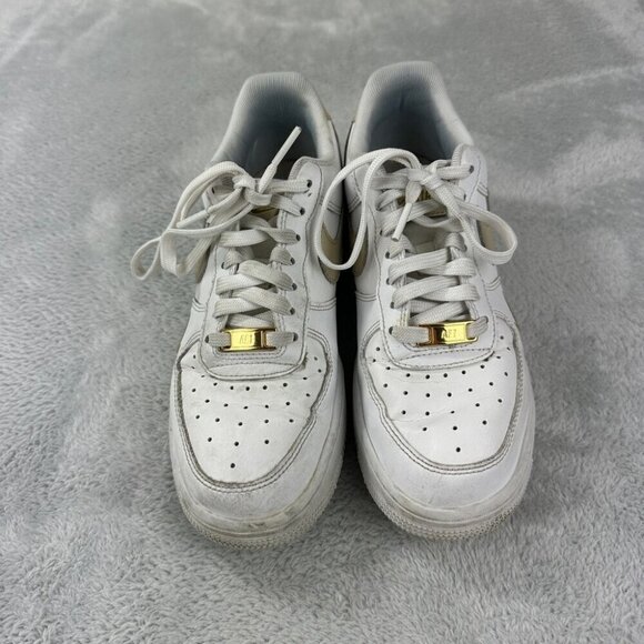 Nike Air Force 1 Essential White Beige Women’s Size 7.5 US - CZ0270-105 Sneakers - Picture 7 of 14
